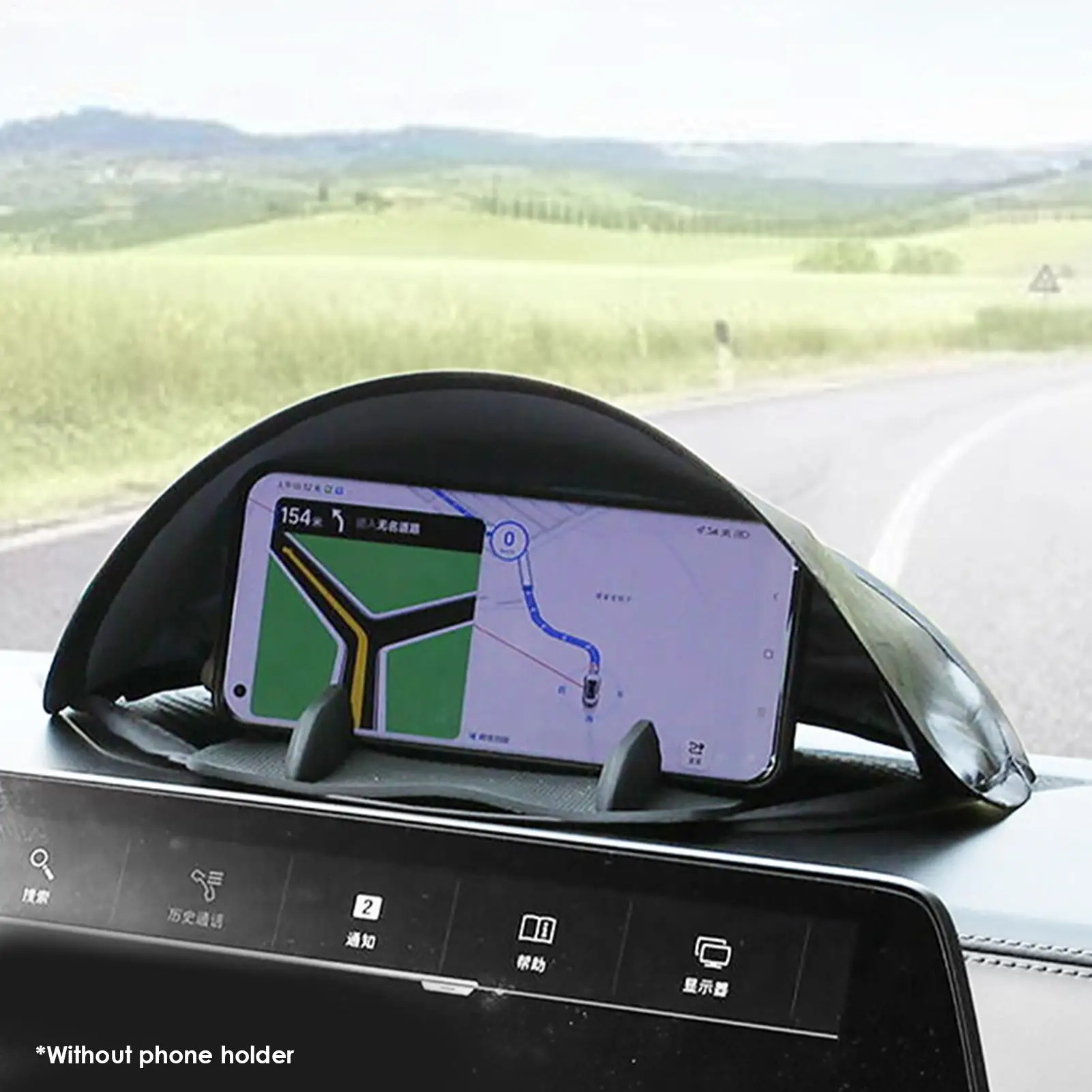 Foldable Car GPS Screen Sun Shade & Anti-Glare Protector Cover