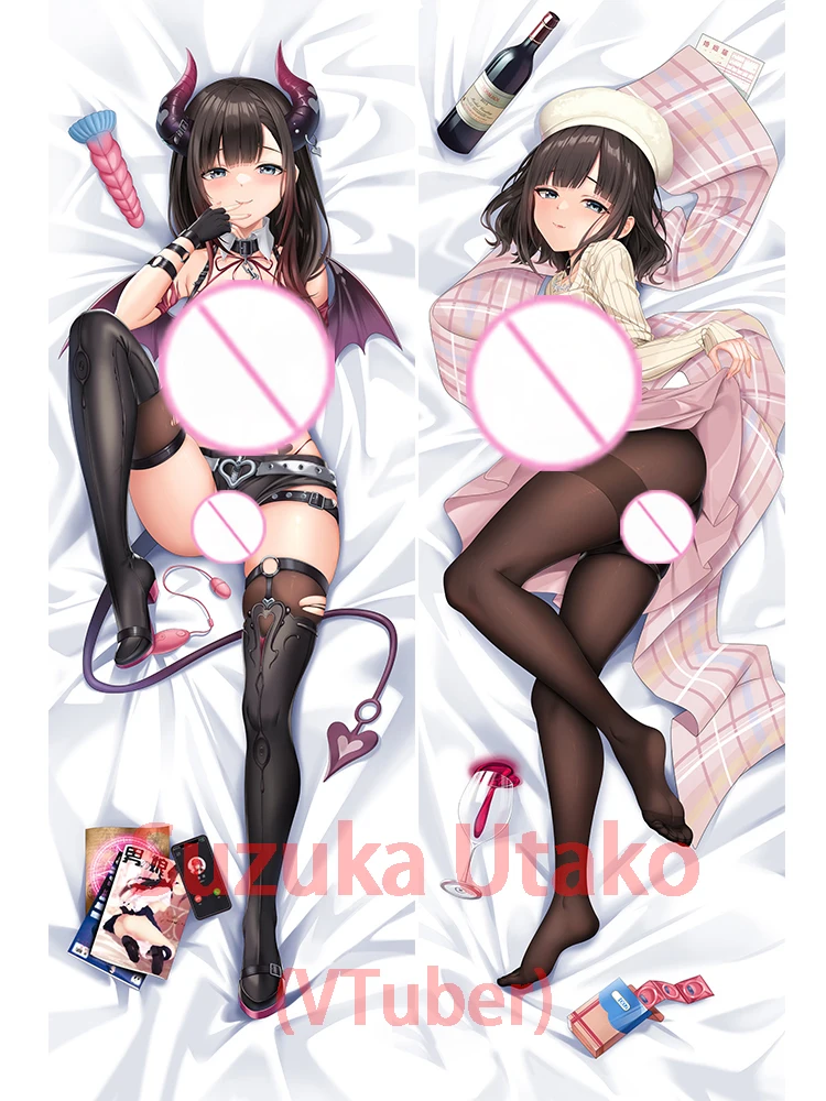 

Dakimakura anime дакимакура Подушка Dakimakura Suzuka Utako (VTuber) в японском стиле