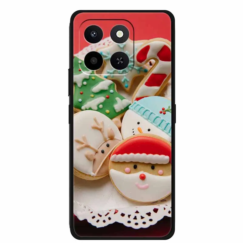 Festive Soft TPU Silicone Christmas Phone Case – Lovely Design