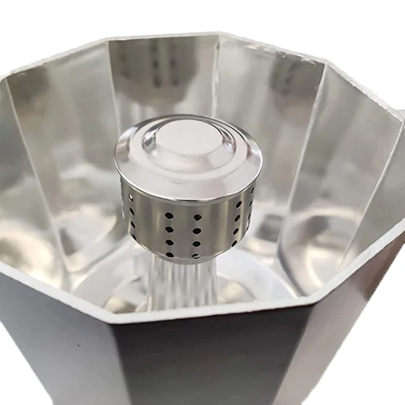 Anti-spray Cap Stovetop Espresso Stainless Steel Moka Pot Anti-Splash Valve Cover Coffee Maker Accessories espresso coffee maker espresso maker coffee maker