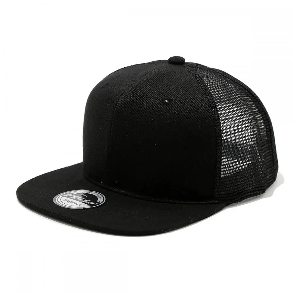 Maßgeschneiderter, personalisierter Hip-Hop-Netzhut mit 6 Stück flacher Krempe, modisch und vielseitig für Outdoor-Reisen für Männer und Frauen – Detail 10