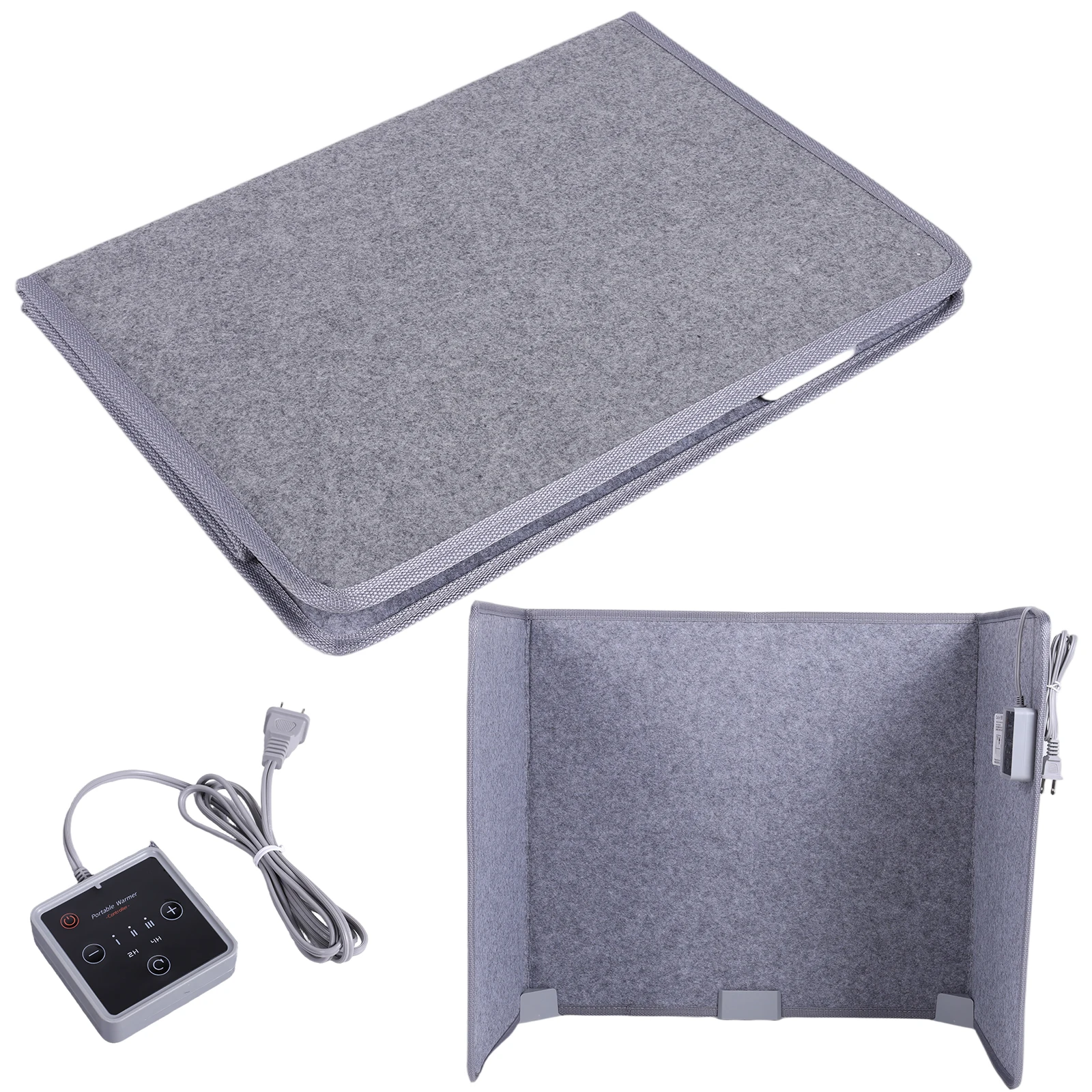 Portable Space Heater with Thermostat and Timer Portable And Safe Electric Heater Personal Under Desk Heater for Office and Home