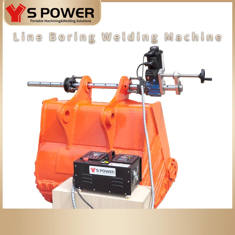 Portable Line Boring Machine , Automatic Welding, Line Boring Portable