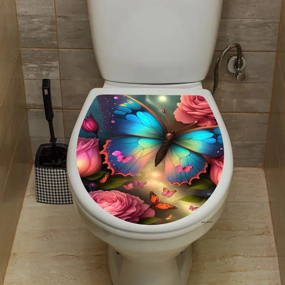 Autocollant De Toilette Drôle Pour Homme, Autocollant De Toilette Amovible, Décoration De Salle De Bains Et De Toilettes, Autocollants Muraux Auto-adhésifs, Décoration De Maison