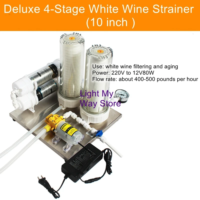 White wine filter machine fruit wine filter to promote aging and ripening to remove off-flavors and impurities