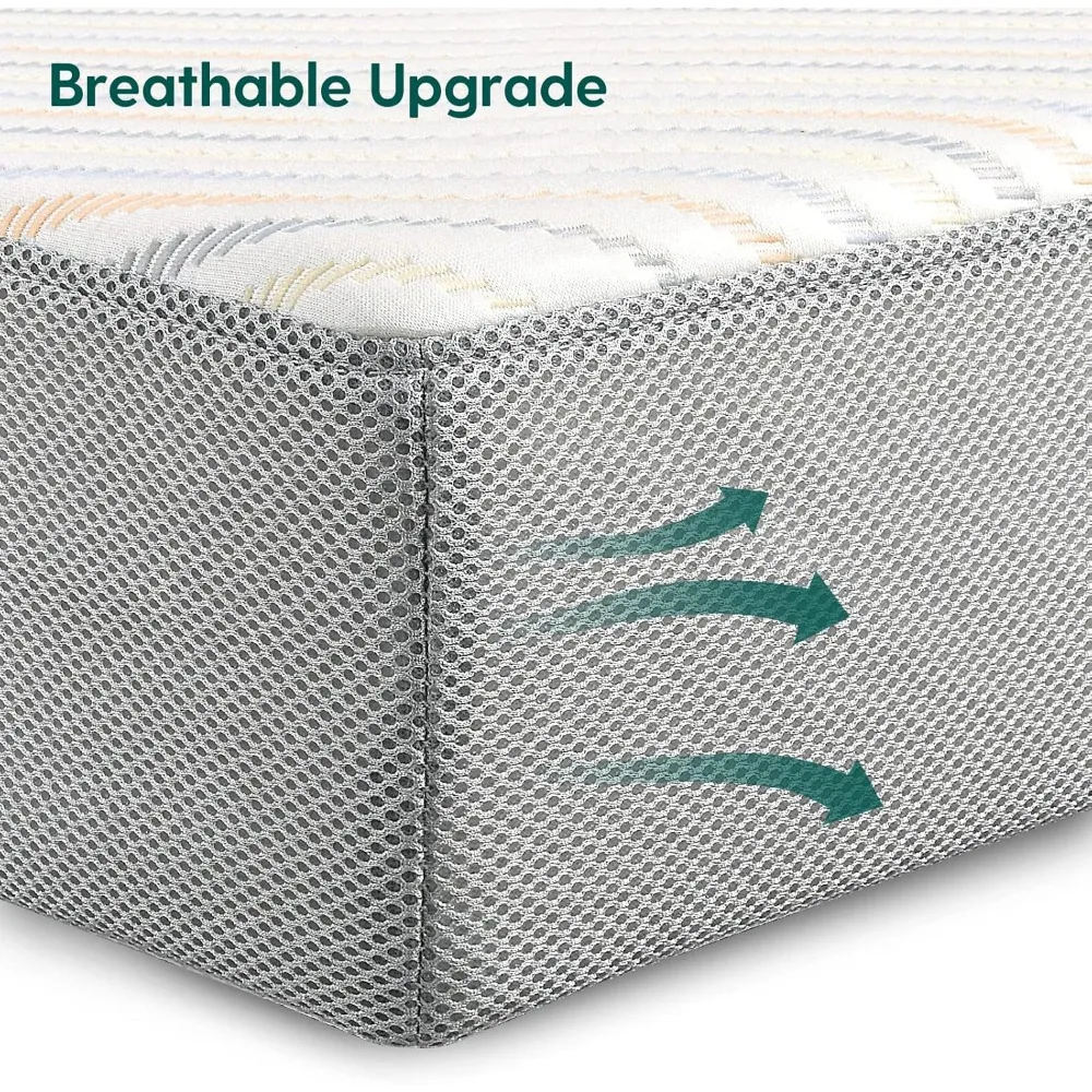 Biobased Crib & Toddler Mattress | Dual-Sided CertiPUR-US & USDA Certified Biobased Mattress | Washable Soybean 6