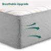 Biobased Crib & Toddler Mattress | Dual-Sided CertiPUR-US & USDA Certified Biobased Mattress | Washable Soybean 6