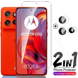 Premium Protective Case with 2-in-1 Camera Lens & Screen Protector for Edge 50 Neo 5G (2In1 1Front 1Lens)