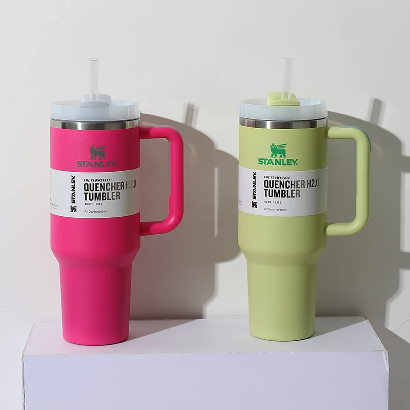 Stanley Adventure Quencher ̰ ִ H2.0 Һ, η ƿ  ܿ ڵ ӱ,    º, 40oz
