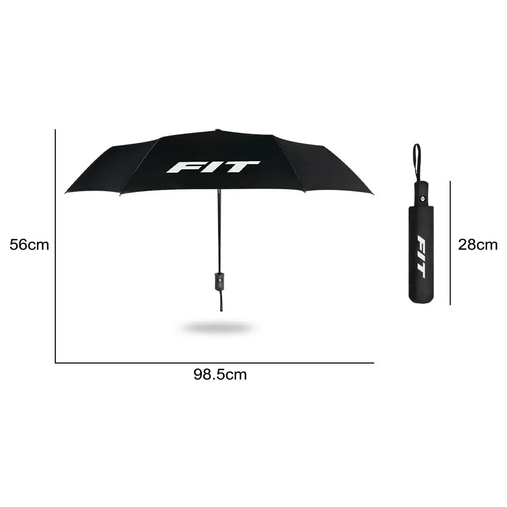 Car Fully Automatic Folding Umbrella Auto Umbrella Accessories For Honda Fit Insight City Jazz Legend Modulo Mugen Odyssey