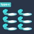 6 x Blue For Type C