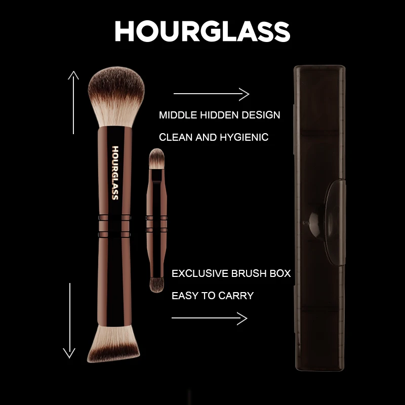 Horglass 다목적 메이크업 브러쉬, 모든 얼굴 및 눈 메이크업 요구