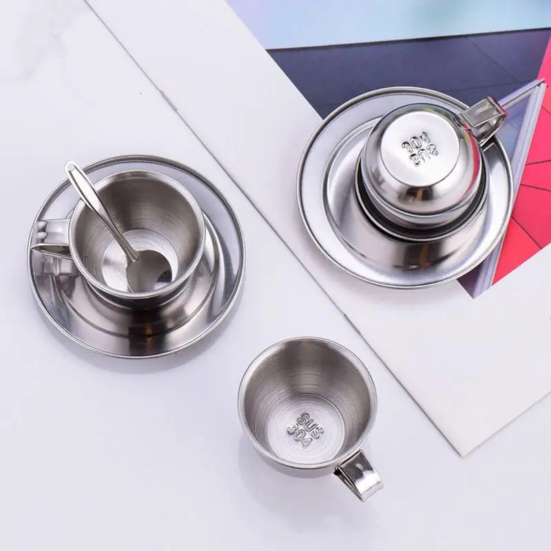thumbnail image 2 of Childs Tea Set Stainless Steel Tea Set For Kids - Teapot And Cups Set For Children Children's Tea Sets 2 of 13