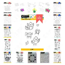 

2022 New Spring Flower Basket Trellis Bunny Hugs chick Metal Cutting Dies Stamps Stencil Scrapbook Diary Embossing Template