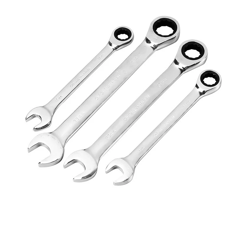 1pc Ratchet Combination Wrench Set 14 15 16 17 18 19 20 21 22 23 24 25 26 27mm High Torque