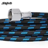 Airbrush Hose 1.8m 1/8” Thread Nylon Braided Air Hose and a Fitting Adapter 1/8” Male - 1/4” Female for Most Airbrush Accessorie 3