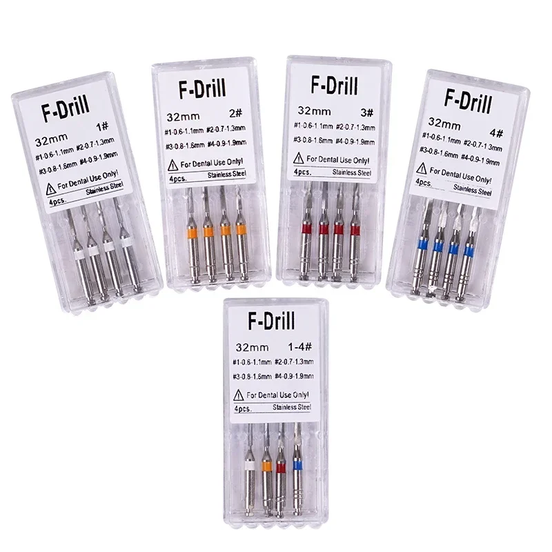 Endodontic Root Canal Fiber Post Dental Drill Kit For Clinic_voghion.com