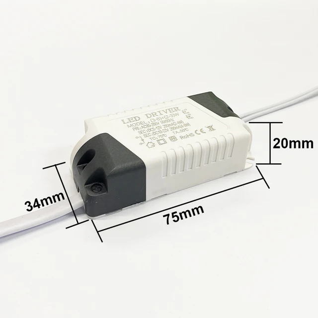 LED Driver 3+2W,3+3W,6+3W Transfermer For Ceiling Downlights Two 