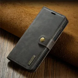 Premium Detachable Magnetic Wallet Leather Case for Samsung A57 5G (GRAY)