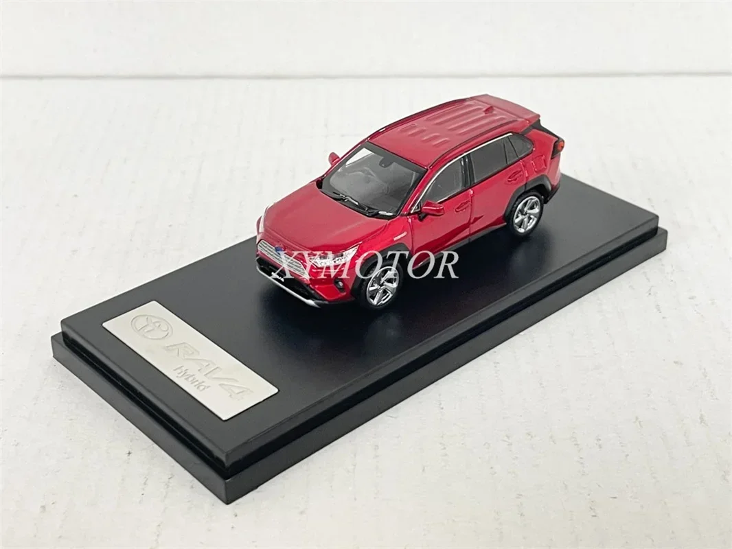 

1/64 жидкокристаллический дисплей для Toyota RAV4, гибридный Rong fang, литый под давлением городской внедорожник, модель автомобиля для мальчиков и девочек, подарки, игрушки, коллекционные украшения, 6 цветов