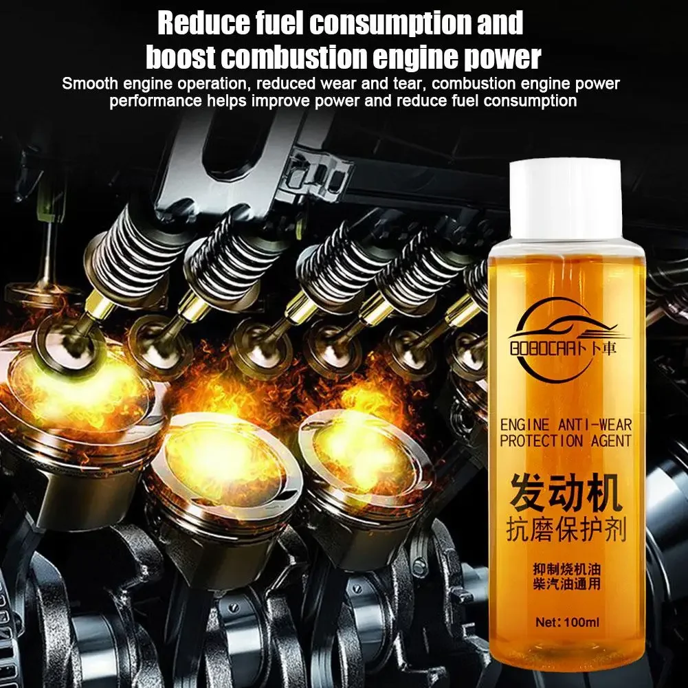 Engine Anti Wear Protector Oil 100ml for Car Maintenance