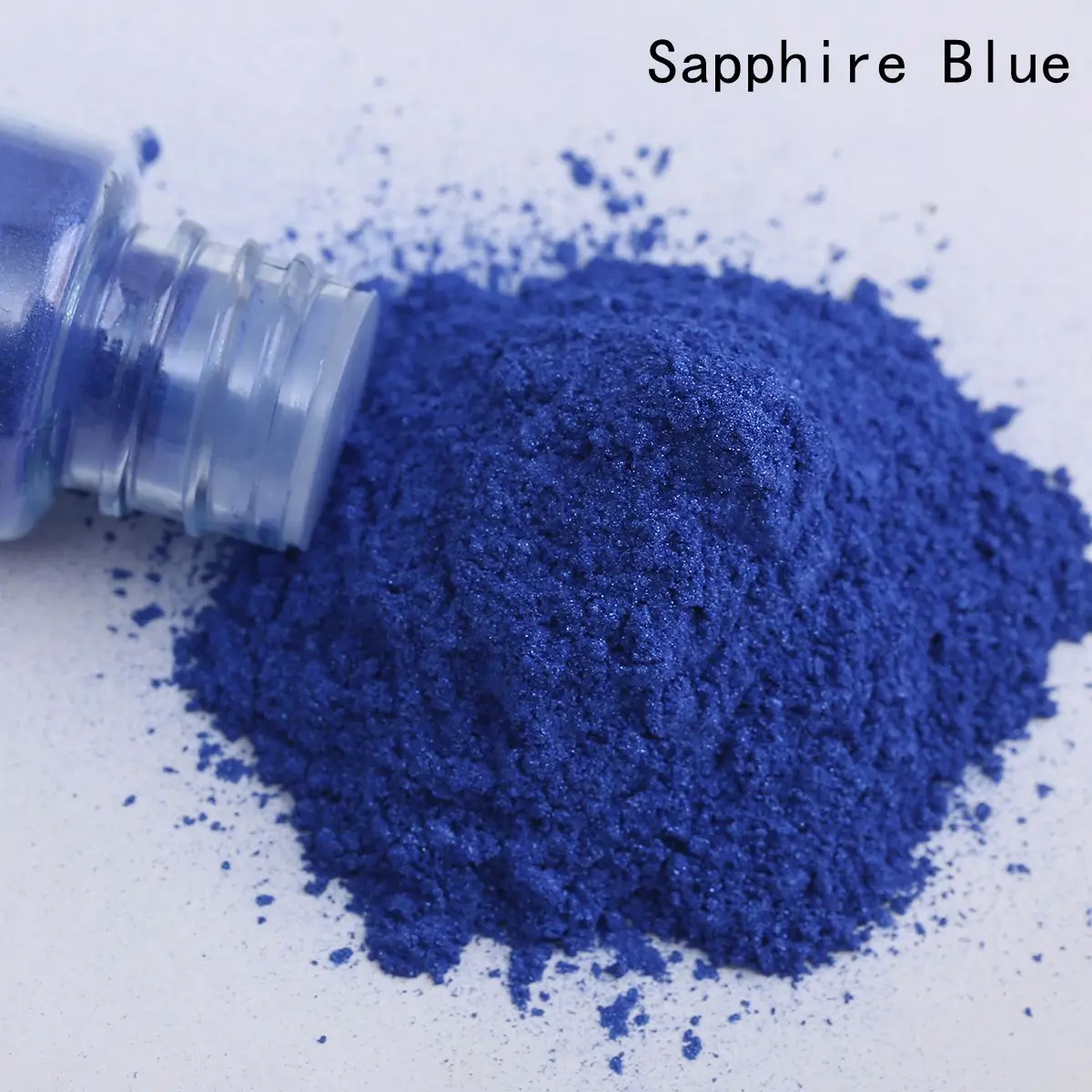 Purple Natural Mica Powder Pigments for DIY Art and Crafts - 25ml Shimmering Resin and Nail Gel Enhancer