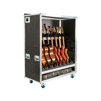 Deluxe Multiple Guitar Case Transport Carrying Road Case 2