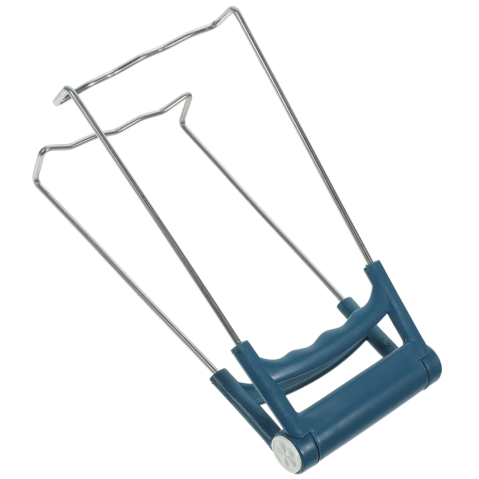 

Multifunctional Stainless Steel Kitchen Plate Gripper Foldable Hot Dish Lifter Bowl Clip Pots Crockery Holder (Random color)