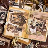 20pcs Vintage Butterfly Hollow Decor Material Paper Creative DIY Junk Journal Collage Stationery Scrapbooking Paper Material 2