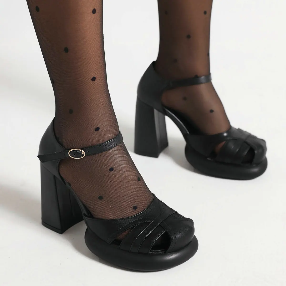 Women's Comfy Sandals Super Block High Heels Summer Gladiator Shoes 2024 For Wide Feet Platform Chunky Closed Toe Footwear