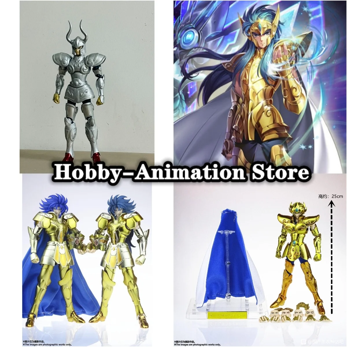 MST Model Saint Seiya Myth Cloth EX Virgo Shaka Pisces Aphrodite