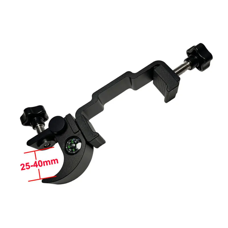 GNSS Surveying Rod Clamp With Compass Data Collector