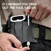 EDC Tactical Tool Holster Retro Outdoor Tool Belt Bag Sports Belt Bag Knife Holster Flashlight Holster 4