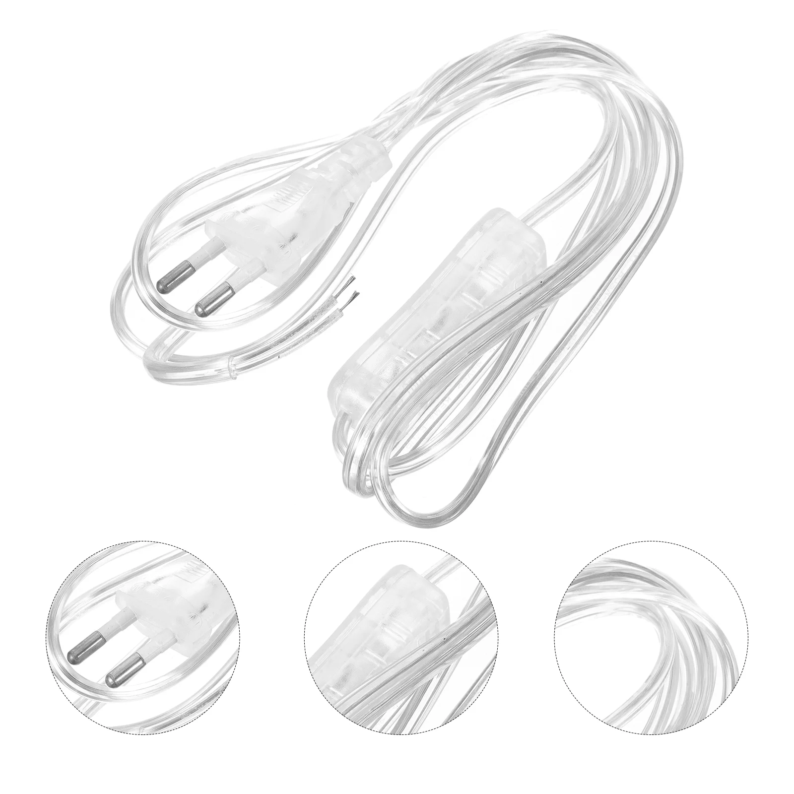 

Lamp Cord Replacement Clear Extension Wire Power Cable Indoor Thin Transparent