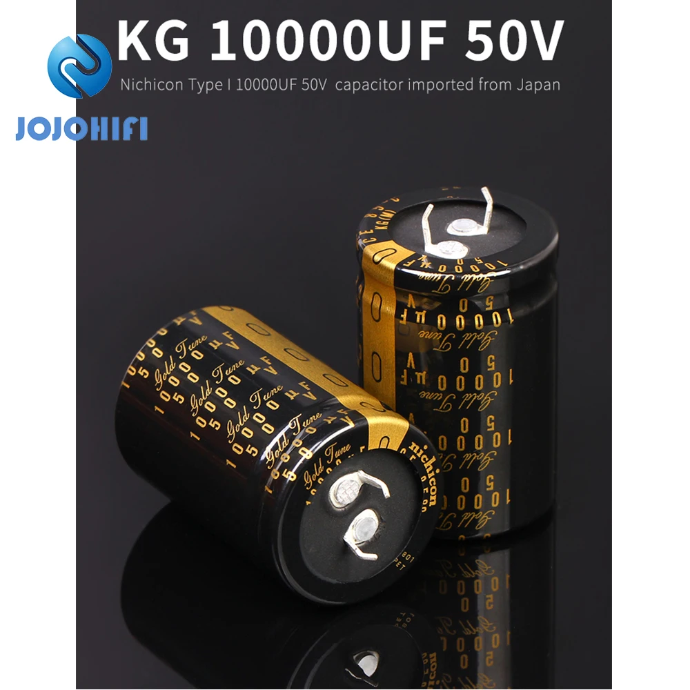 

2pcs 50V 10000uF 50V 30*45mm Nichicon Type I KG Gold Tune Audio Electrolytic Filter Capacitor for AMP Amplifier Amplifiers Board