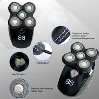 5D Electric Shaver for Bald Men 5 in 1 Professional Mens Razors Shavers Waterproof Bald Shaver Wet&Dry Bald Shaving Grooming Kit 2