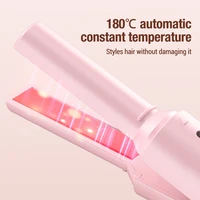 USB Portable Mini Hair Straightener Curler Professional Hair Straightening Curling Irons Women Hair Wave Flat Iron Styling Tools 2