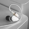 TANCHJIM BUNNY Wired Earbuds In Ear HiFi DMT4 Ultra High Quality Earbuds Maze style Single Action Drive Earbuds customizable 4