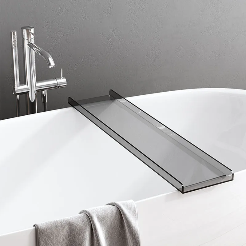 Nordic Bathtub Trays Transparent Minimalist Modern Portable Bathtub