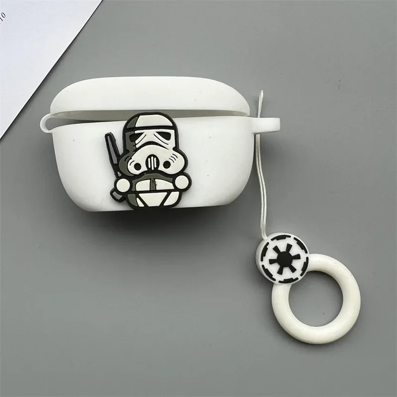 Cartoon Silicone Soft Protective Keychain Case