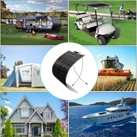 Semi-flexible Solar Panel Panneau solaire semi-flexible monocBN allin, panneau solaire pour montres, bateau, voiture, maison, 1200W, 600W, 480W, 120 W, 18V, 1 à 10 pièces, 120 W au choix 6