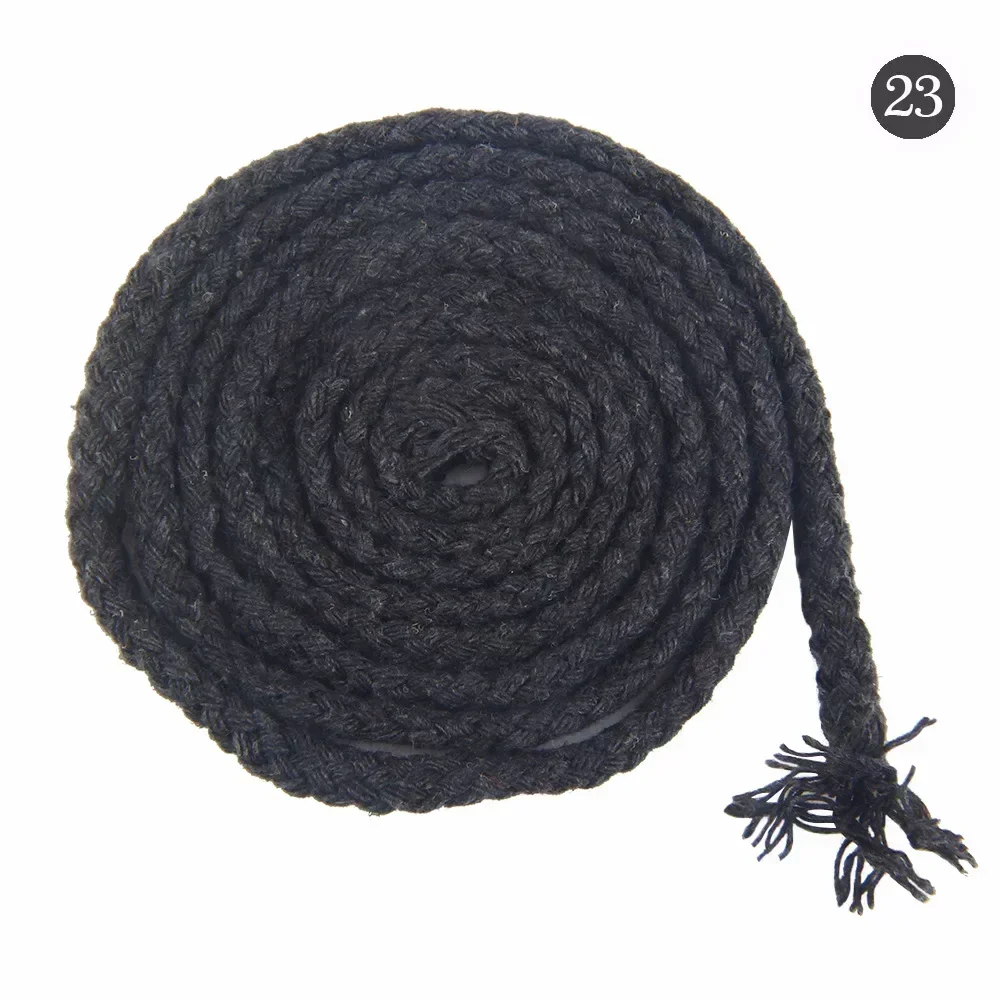 Premium Cotton Twisted Rope for Sewing & Crafting - 10M 5/7mm, Ideal for Bag Straps & Home Decor