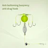2025 String Hook Fishing Bait Cage Four Hook Carbon Steel Line Group Feeder Sinker Float Sharp Fishing Spring Bait Cage Sea 3