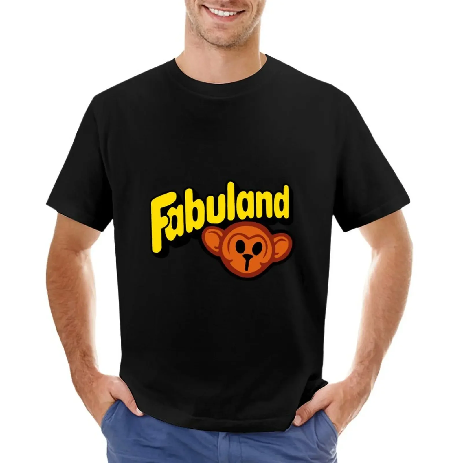 Fabuland Fan T-Shirt Vestiti Estivi Ad Asciugatura Rapida Animal Prinfor Boys Fruit Of The Loom Magliette Da Uomo