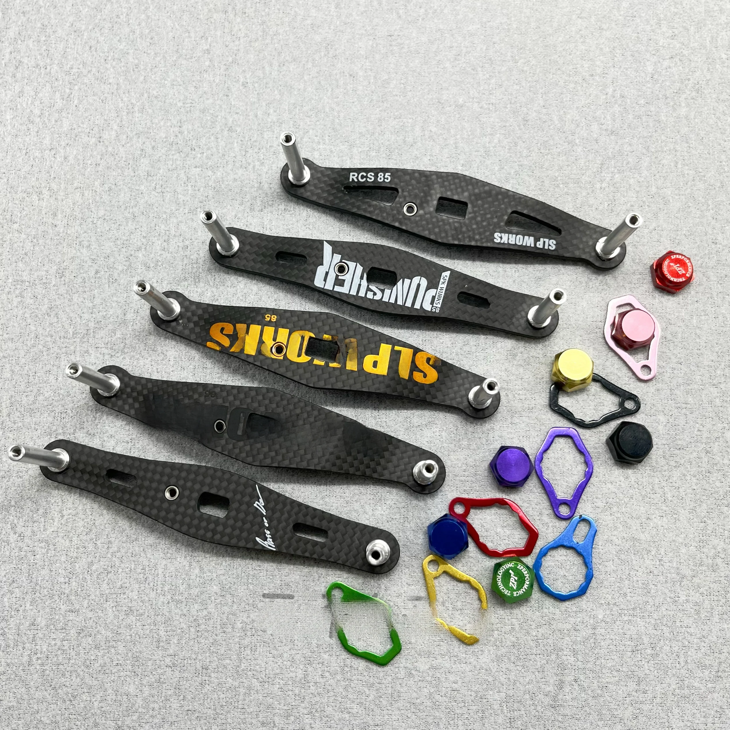 Lightweight Carbon Fiber Arm Modin for Drop Reel Spinning Reel Lightweightening Modin Lure Fiing Gear Modific...