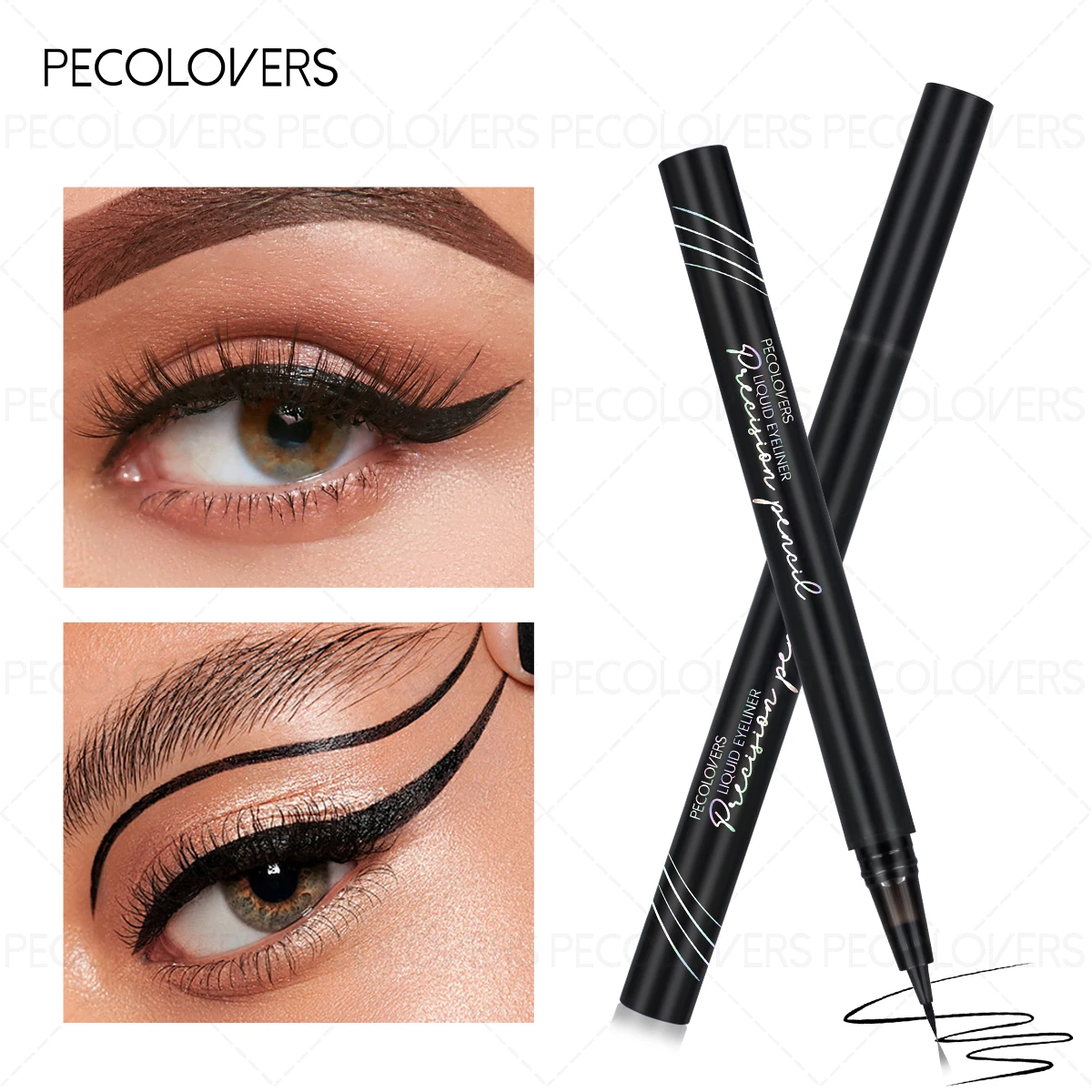Eyeliner liquido matte waterproof a lunga durata e ultra sottile_voghion.com