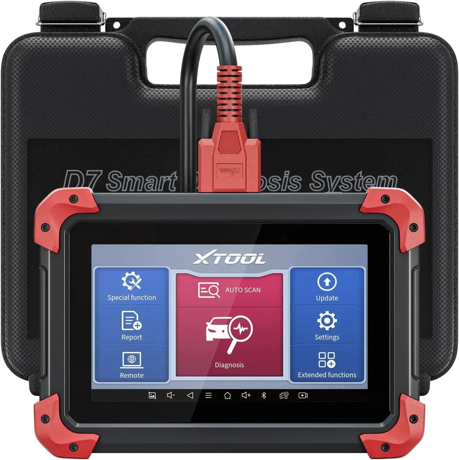 

XTOOL D7 Bidirectional Scan Tool: 2024 Newest Automotive Scanner Diagnostic Tool with ECU Coding, Active Tests, All System Scan,