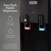 Top Loading Hot and Cold Water Dispenser - Water Cooler for 5 Gallon Bottles and 3 Gallon Bottles - Includes Child Safety Lock - 3