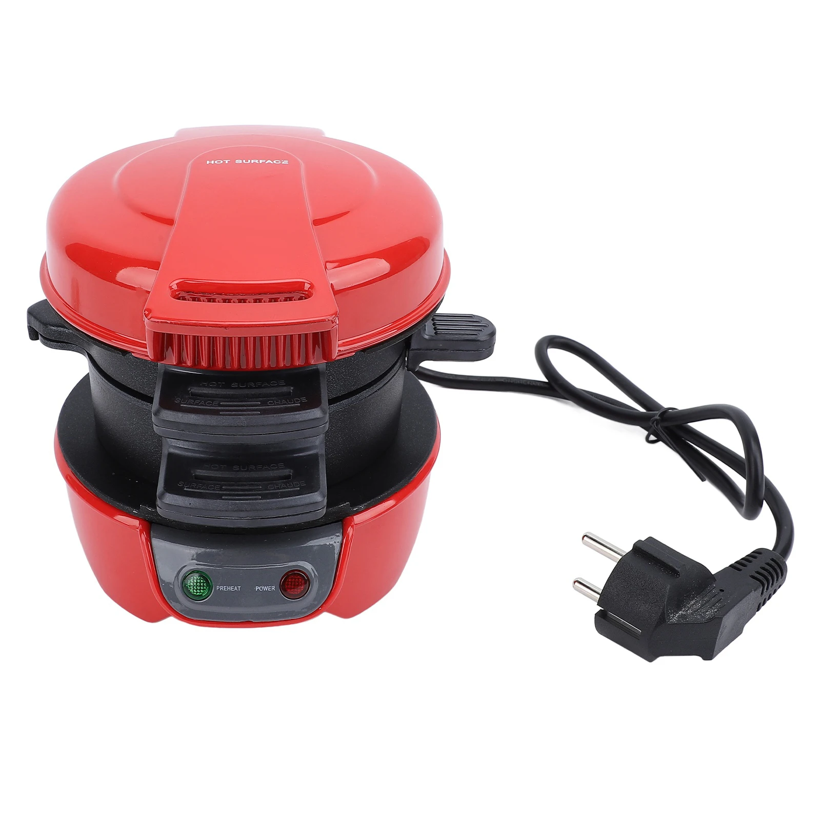 Electric Burger Machine, Sandwich Machine, Automatic 3-in-1 Breakfast Automatic Temperature Control Cooker BPA Free