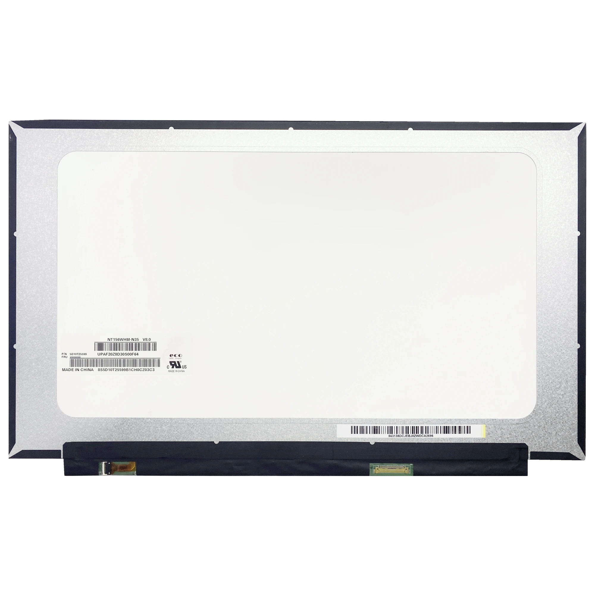 

NT156WHM-N35 V8.0 NT156WHM-N44 N45 N34 N43 N30 15.6" Laptop LCD Screen Display Panel 1366*768 EDP 30 PINS